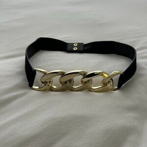 H&M gold waist belt